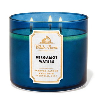 Nến thơm Bath & Body Works White Barn Bergamot Waters 411g