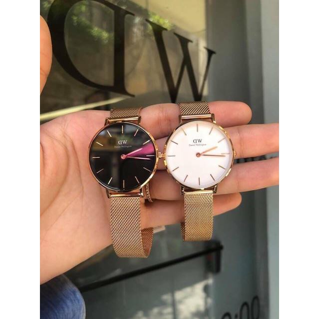 [ Siêu Sale Tặng Cuff DW ] Đồng Hồ Daniel Wellington Nữ 32mm - Petite Melrose DW00100163 Full Box 