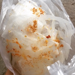 BÁNH TRÁNG MUỐI NHUYỄN SATẾ KÈM TẮC TRỘN