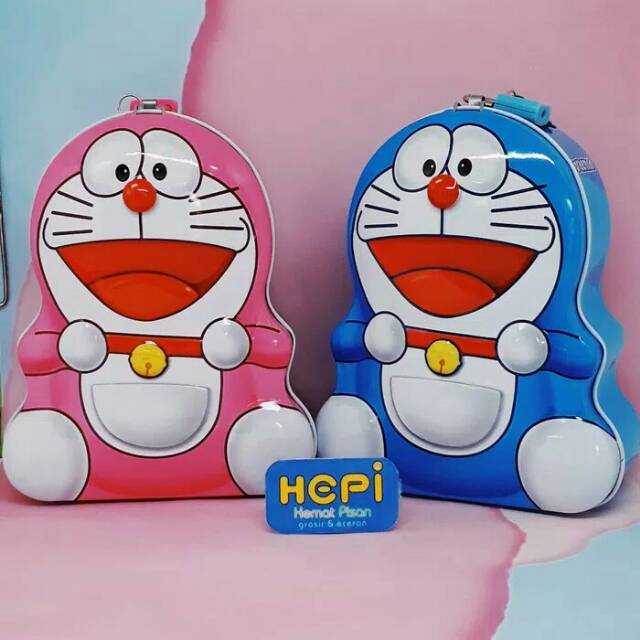 Hộp Đựng Tiền Tiết Kiệm Hình Doraemon Dễ Thương