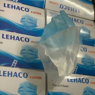 Khẩu trang y tế 4 lớp Lehaco hàng VNXK cao cấp