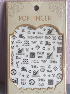Sticker dán móng tay trang trí nail