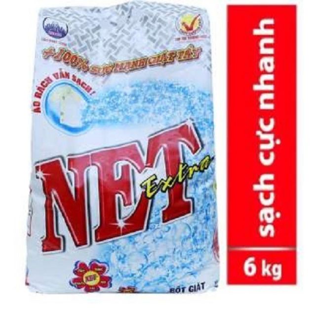 Bột giặt NET Extra hoa thiên nhiên 6kg