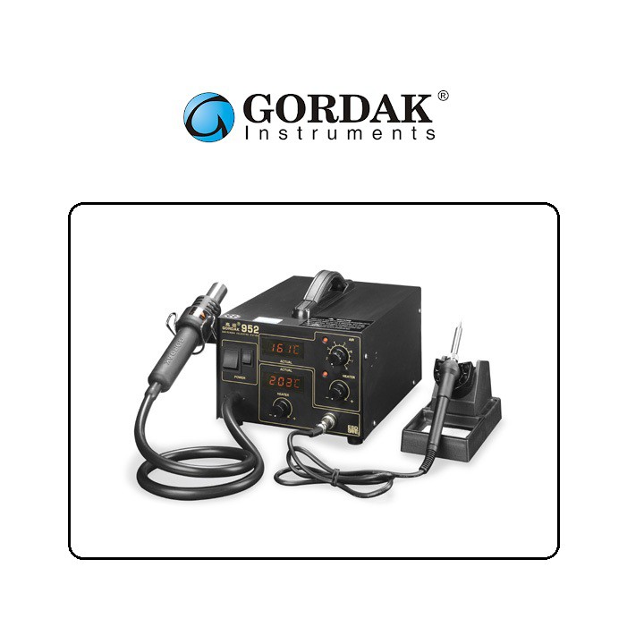 Máy khò nhiệt và hàn nhiệt Gordak 952 (có đèn LED)