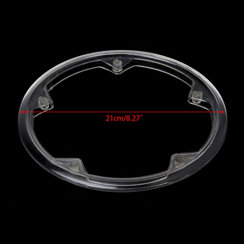 Vòng bảo vệ đĩa xe đạp 5 lỗ đường kính 21cm - Nắp nhựa bảo vệ xích, sên