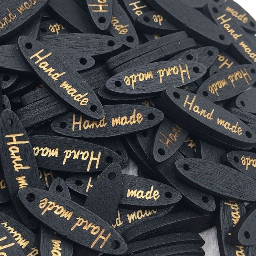 Set 100 nút gỗ hai lỗ xỏ chuyên dụng trong làm thủ công