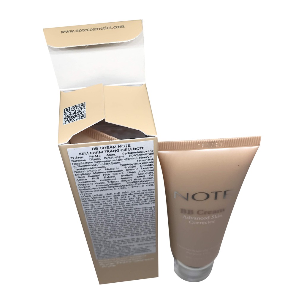 Kem Trang Điểm NOTE BB Cream 35ml(màu sáng) | BigBuy360 - bigbuy360.vn