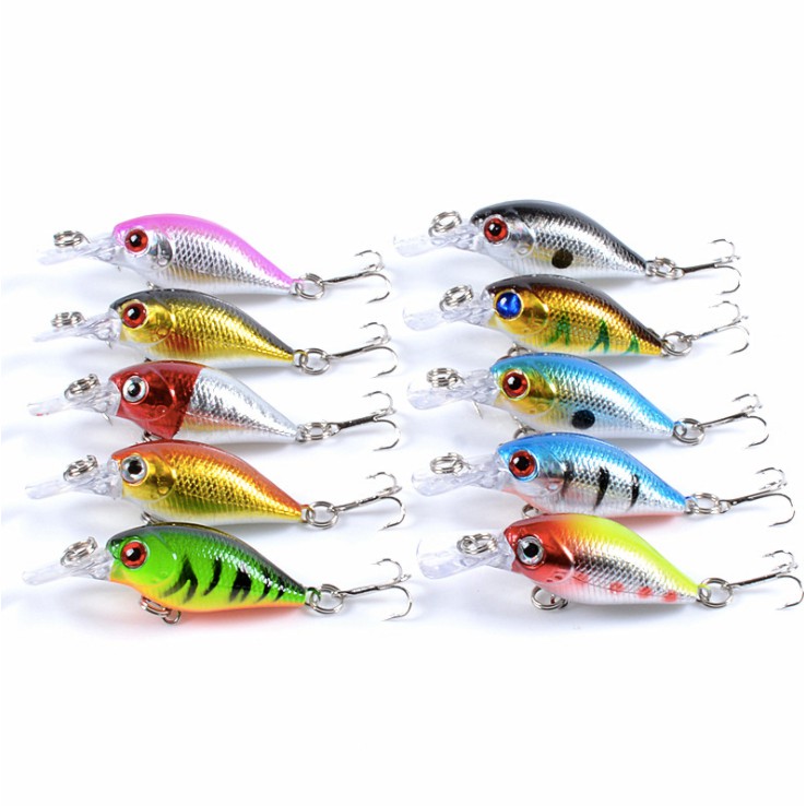 Cá giả Crankbait Wei C0062 thìa vuông(5,2cm-4,4g)