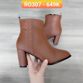 GIÀY BOOT CAO CỔ RO307 CAO 6,5CM