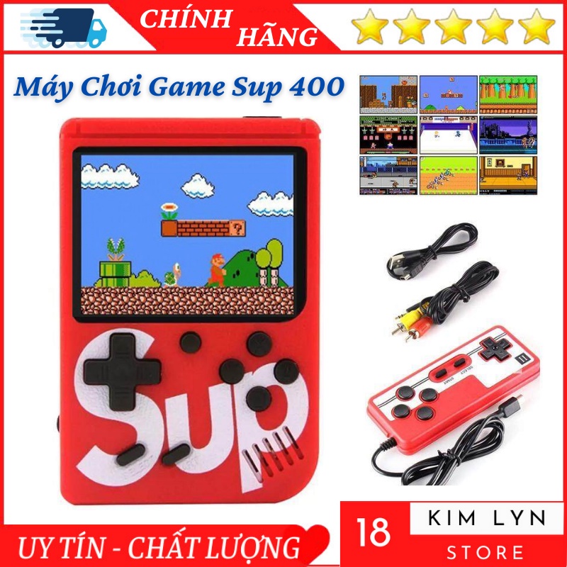 Máy Chơi Game Cầm Tay Sup Giá Rẻ 400 Trò - Máy Chơi Được 2 Người - Bảo Hành 12 Tháng