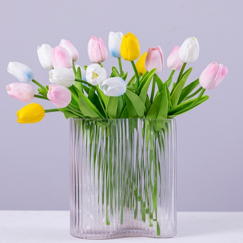 COMBO 10 BÔNG Hoa tulip, hoa để bàn trang trí, phụ kiện trang trí, decor phòng - Andy Shop