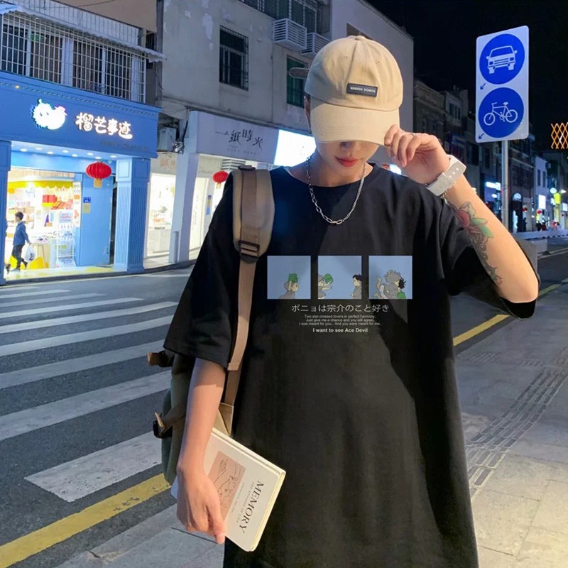 Áo Thun Tay Ngắn Thời Trang Dành Cho Nam Size M-3Xl | BigBuy360 - bigbuy360.vn