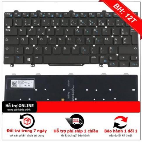 Bàn phím laptop Dell Latitude 11 12 E5250 E5270 E7250 E7270 Latitude 12 (7275) Latitude 12 7000 E7270 Dell XPS 12 (9250)