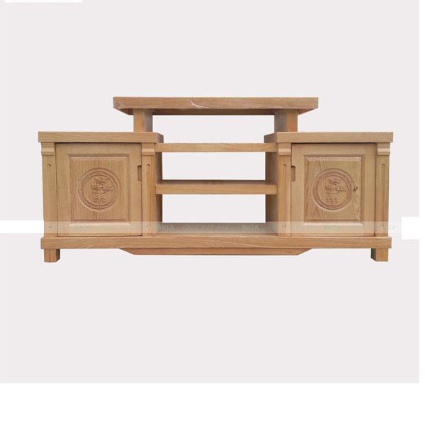 Kệ ti vi gỗ sồi