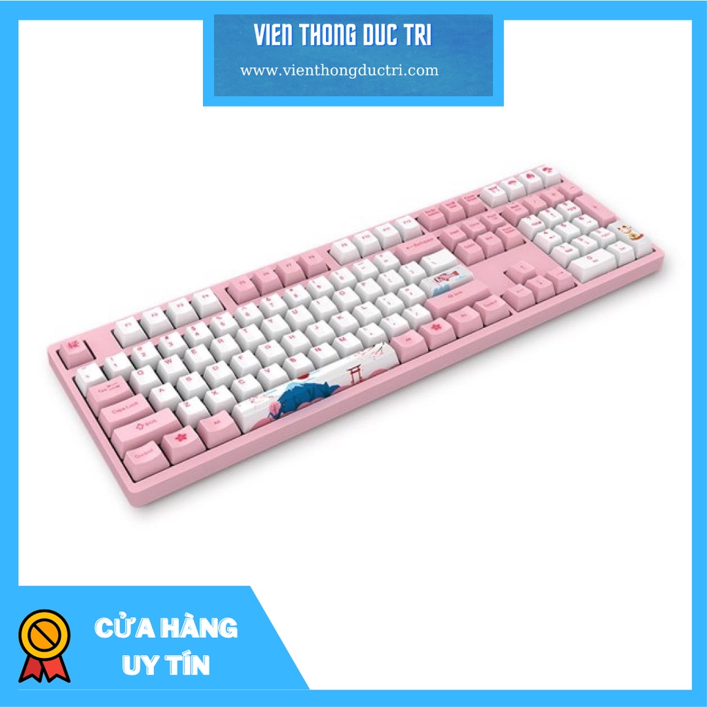 Bàn phím cơ AKKO 3108 V2 World Tour Tokyo  ấn tượng, đẹp mắt - Viễn Thông Đức Trí