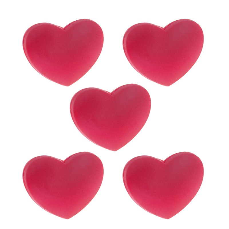 Set 5 Phụ Kiện Giảm Sốc Hình Trái Tim Cho Vợt Tennis