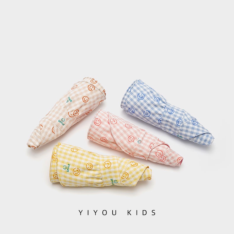 Nón Tai Bèo Mỏng Chống Nắng Gấp Gọn Thời Trang Mùa Hè Cho Bé 2-8 Tuổi