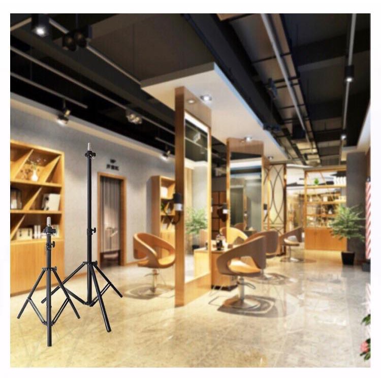 Đế inox gắn đầu manocanh đế 3 chân học tóc chân canh giữ đầu ken cắt tóc vn-08