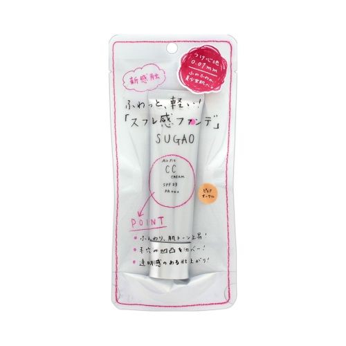 Kem Nền Sugao CC Cream AirFit Nhật Bản