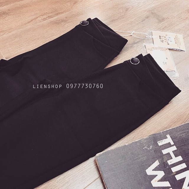 Quần legging hàn khuy trước sz mlxlxxl