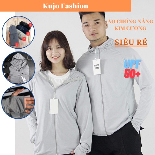 Áo chống nắng Vải Kim Cương Loại 1 Hàng Vnxk Kujo Shop | BigBuy360 - bigbuy360.vn