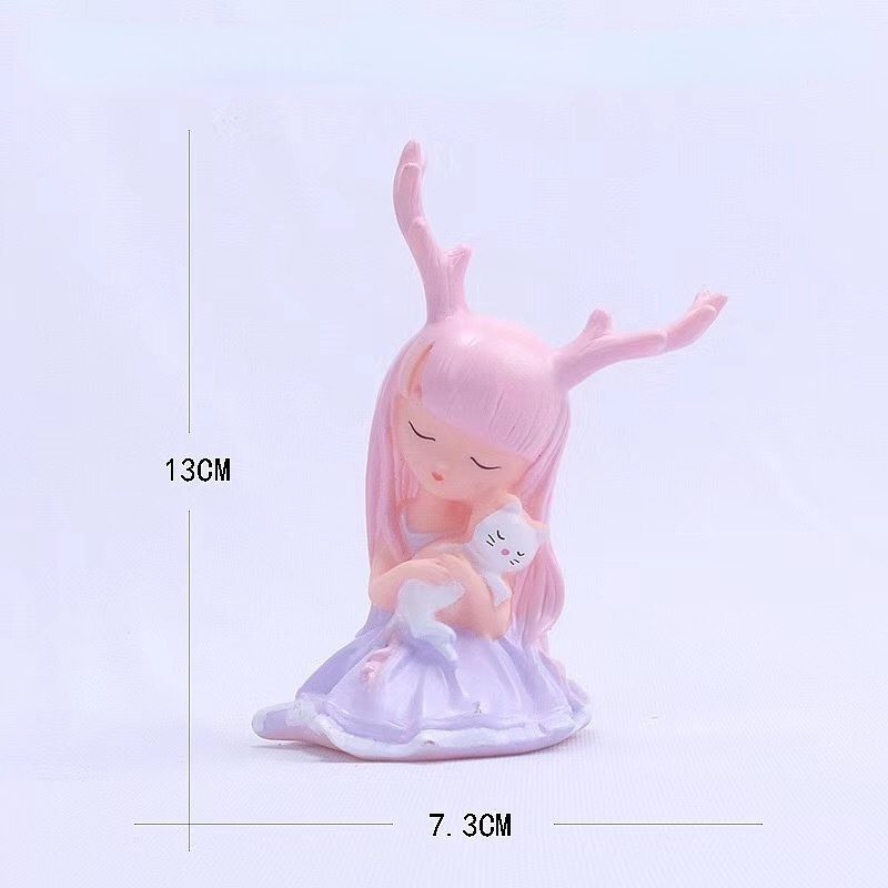 Đồ trang trí Búp Bê Công Chúa Trang Trí Bánh Kem