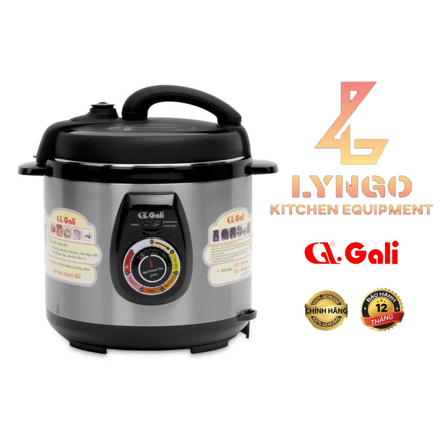Nồi áp suất đa năng GALI GL-1601 6 Lít / BẢO HÀNH 12 THÁNG CHÍNH HÃNG