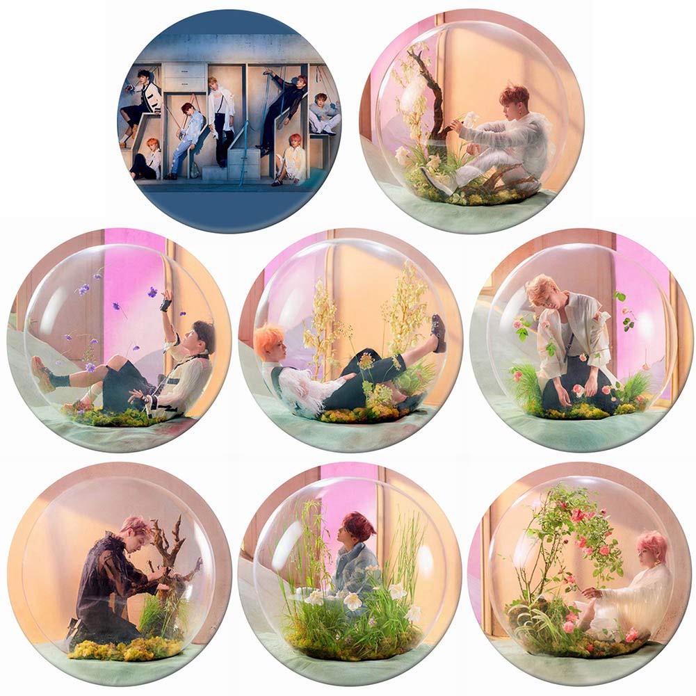 Huy hiệu hình BTS và từng thành viên