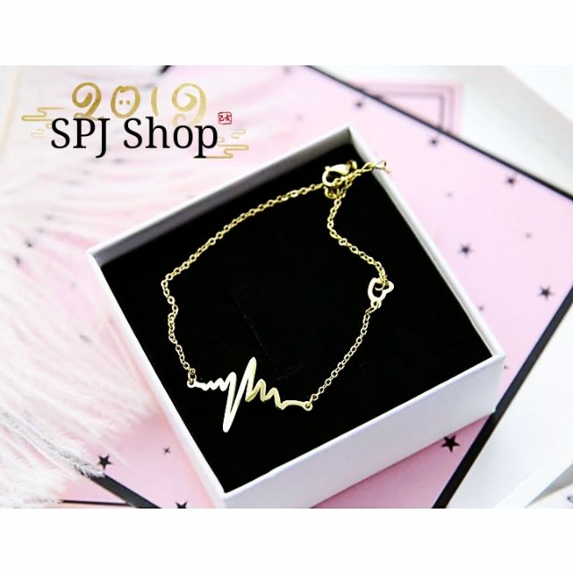Lắc Chân Titan Nhịp Tim Cách Điệu Trái Tim | BigBuy360 - bigbuy360.vn