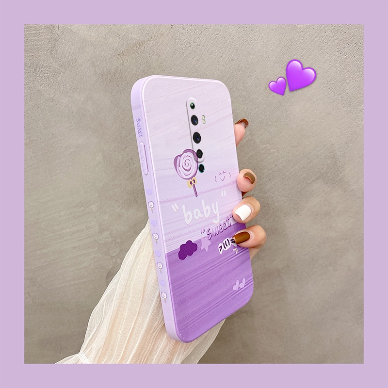 Ốp lưng OPPO Reno2 F Ốp lưng Điện Thoại silicone tpu Mềm Chống Rơi In Hình Tranh Sơn Dầu Cho OPPO Reno 2F Reno2 F Reno2F