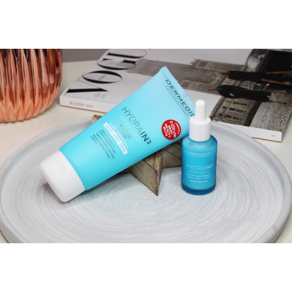 SẢN PHẨM SERUM CẤP ẨM DERMEDIC DÀNH CHO DA KHÔ BỊ MẤT NƯỚC 30ML