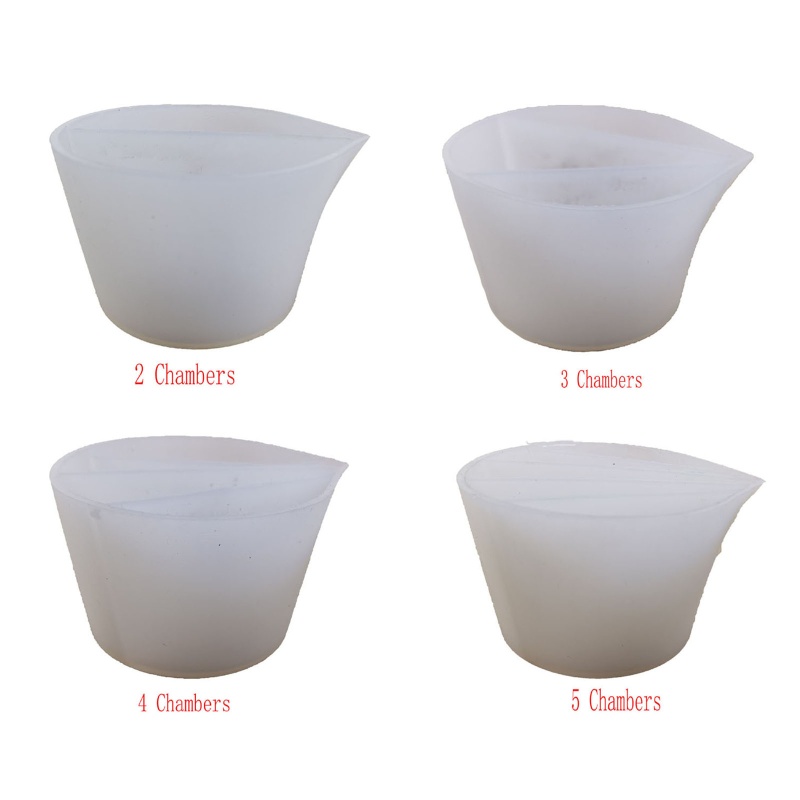 Cốc Phân Phối Đồ Trang Sức Bằng Silicone Resin Họa Tiết Cân Pha Lê