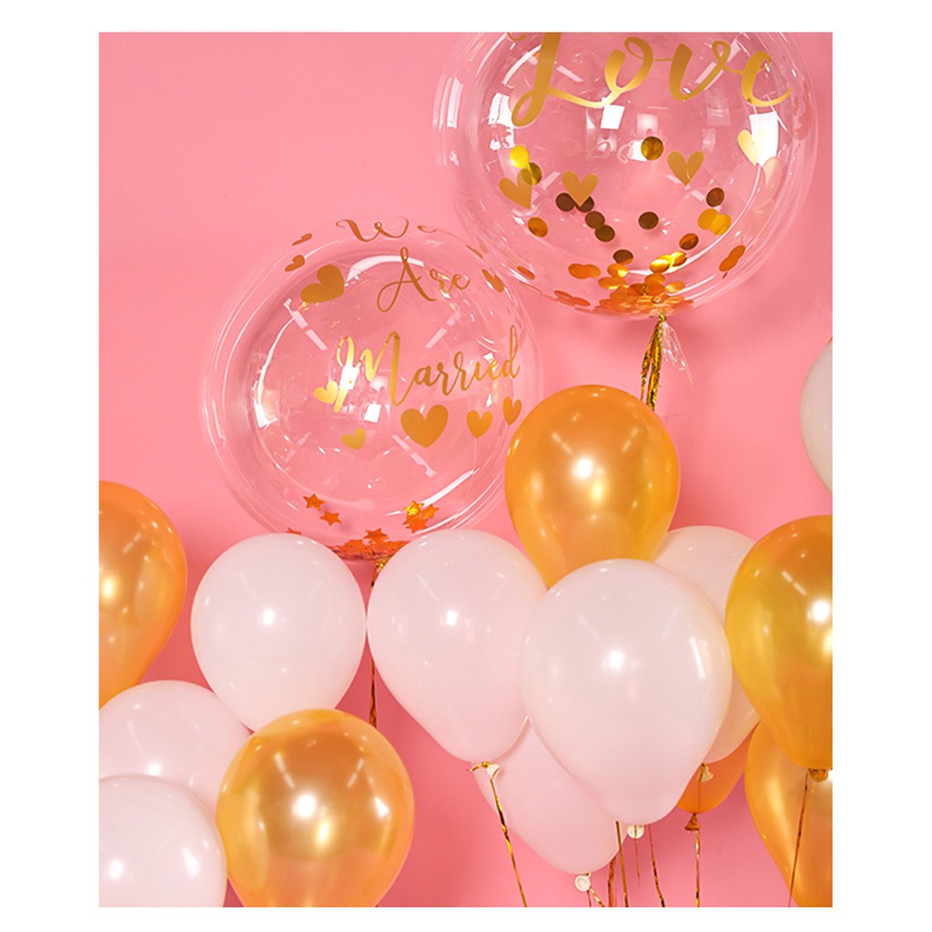 16 kiểu Dán giấy 18-36 inch Bobo Ball Sticker Chúc mừng sinh nhật Bánh sinh nhật Hình dán Đảng Sáng tạo Trang trí Bóng bay Tự làm