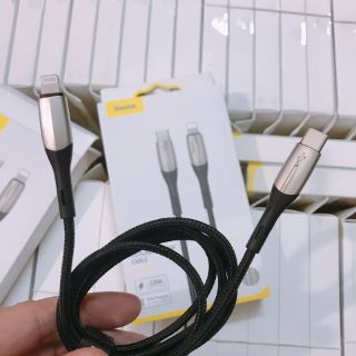 Cáp sạc nhanh Iphone 11 Type C to Lightning Baseus Horizontal 18W