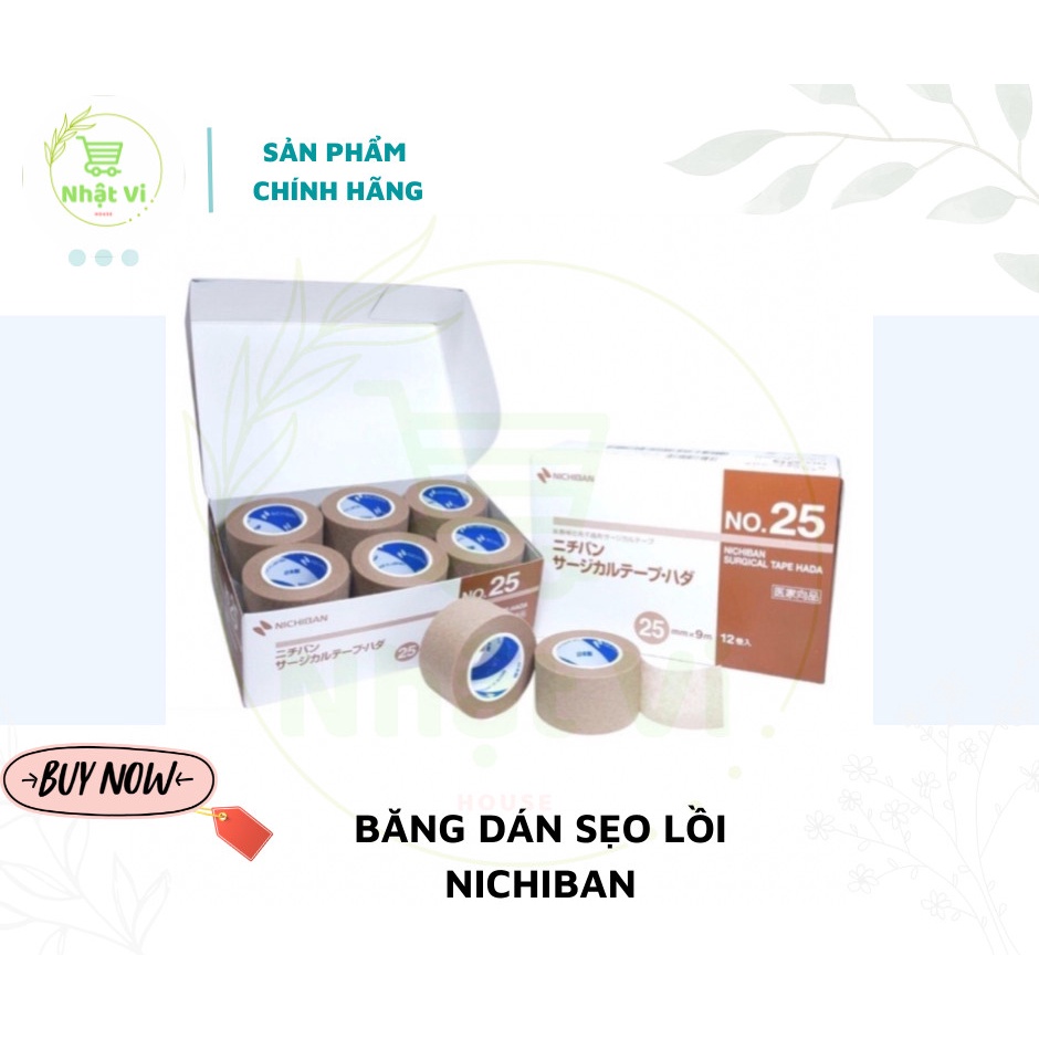 Cuộn băng dán ép sẹo lồi NICHIBAN