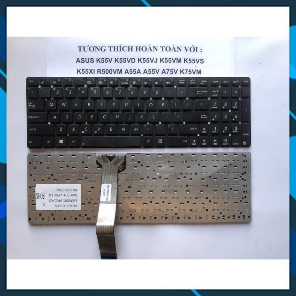 ⚡️[Loại xịn]  Bàn phím Laptop Asus K55 X54 K54C K54L K54LY X54L X54LY K55D K55N K55DE Bảo Hành Toàn Quốc 12 Tháng | BigBuy360 - bigbuy360.vn
