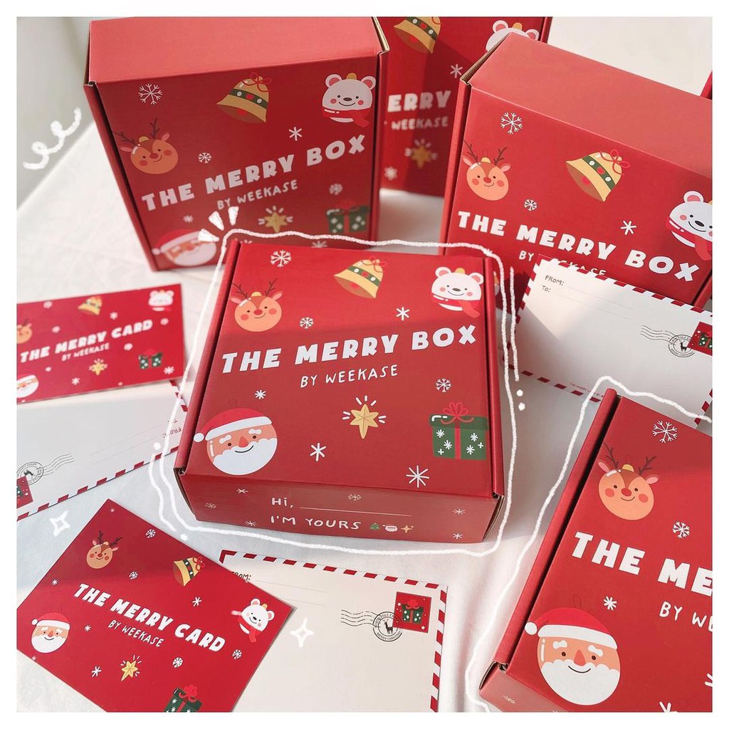 [Độc quyền] Hộp quà Weekase Merry Box 2021