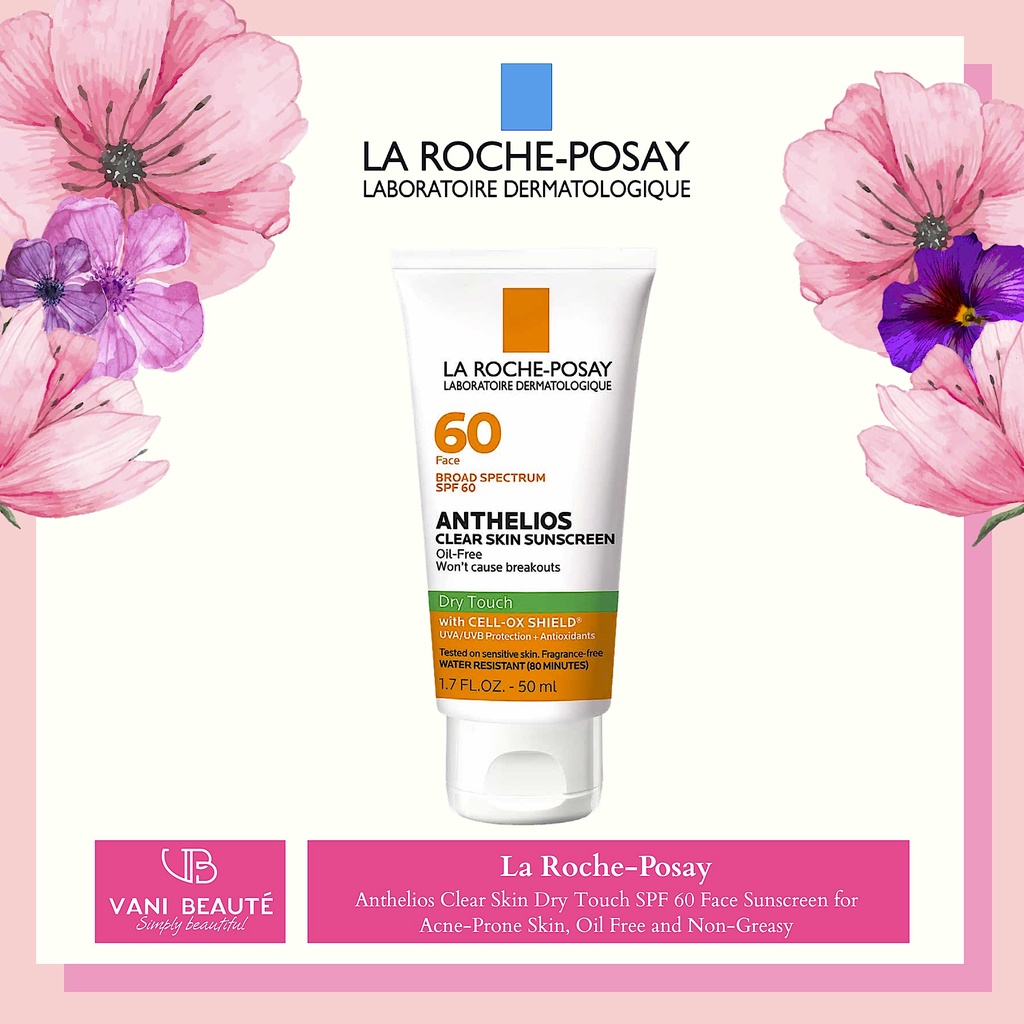 Kem chống nắng da dầu La Roche Posay Anthelios Clear Skin SPF 60 50ml