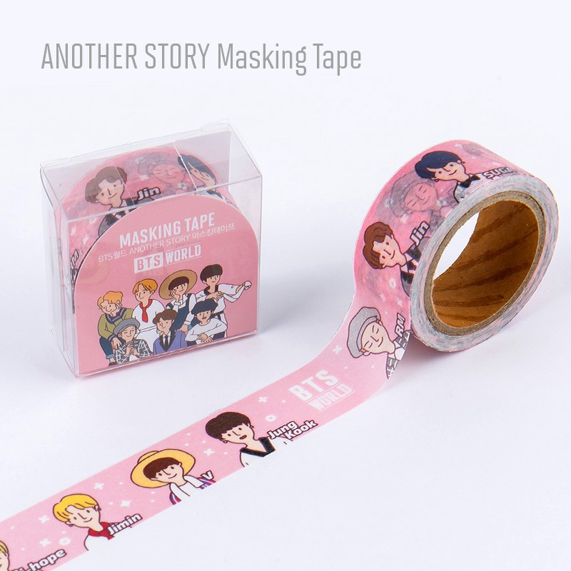 [COCOROO] Masking tape / băng keo giấy / BTS / ARMY / decor sách & nhật ký