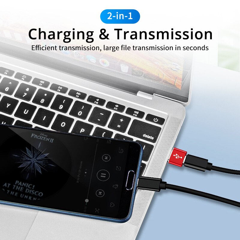 Đầu chuyển đổi USB TypeC OTG sang USB 3.0 thích hợp cho laptop Apple IP11 pro