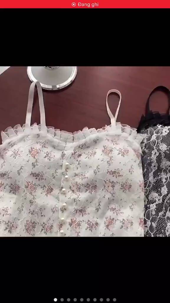 CAO CẤP*Áo bra ren hoa nhí đính khuy, Áo hai dây mẫu mới croptop BAO ĐẸP LUÔN !(ảnh thật) | BigBuy360 - bigbuy360.vn