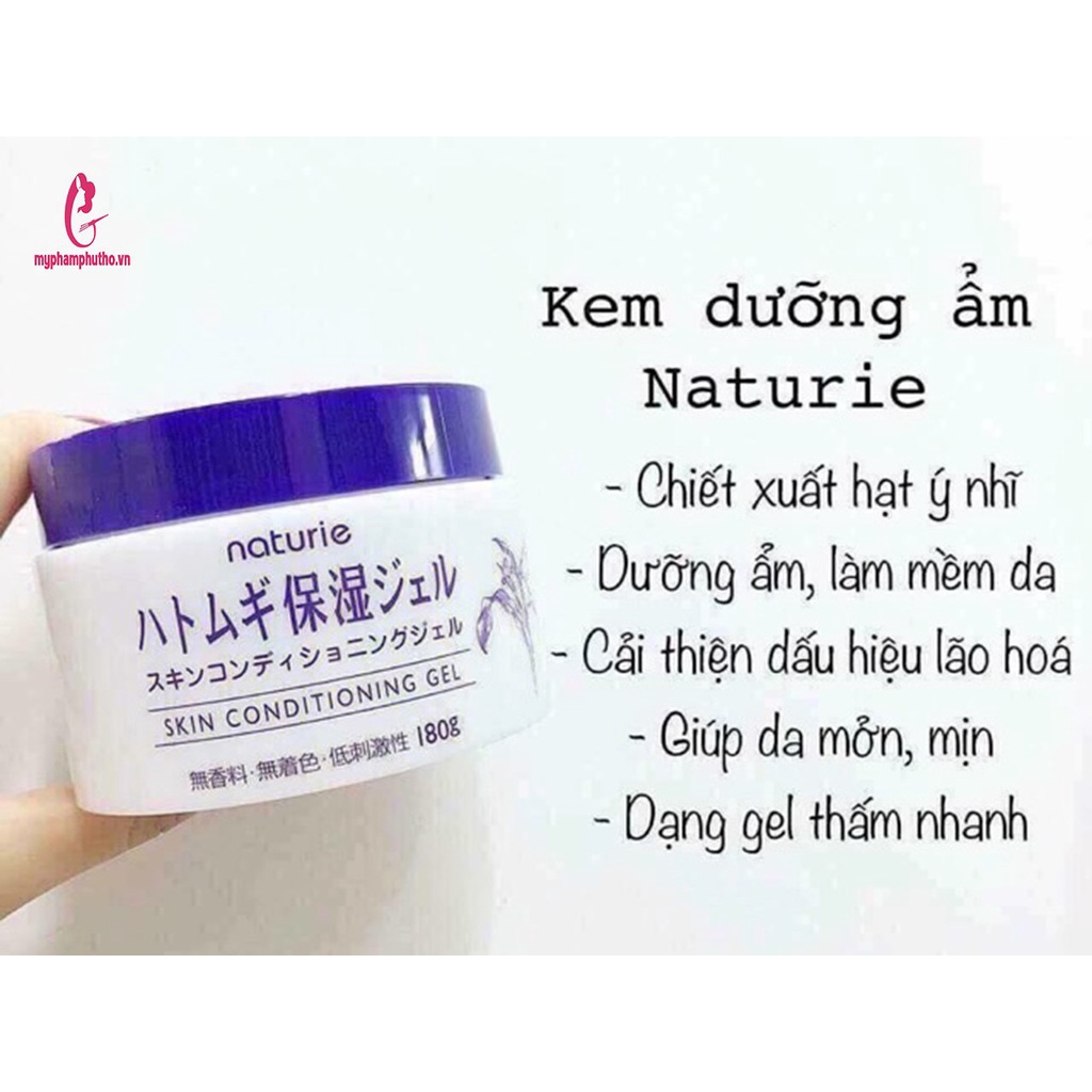 Kem dưỡng ẩm trắng da Hatomugi Naturie Skin Conditioning Gel Nhật Bản | BigBuy360 - bigbuy360.vn