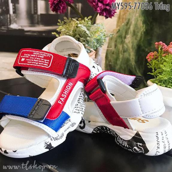 Giày sandal cho bé phong cách thể thao  - Dép quai hậu MY595