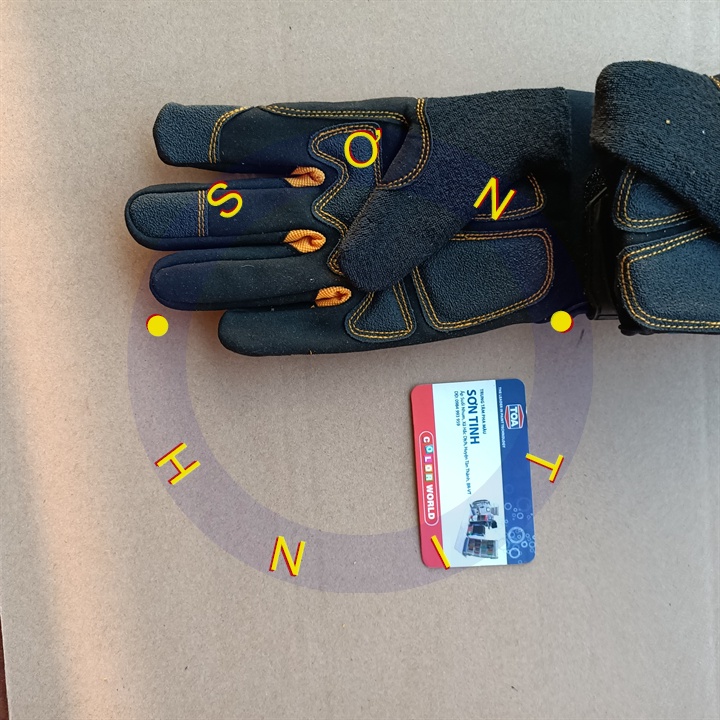 45047 găng tay cơ khí công nghiệp tolsen