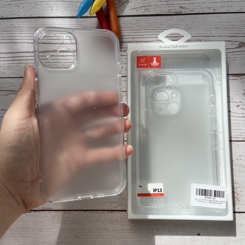 Ốp lưng XUNDD iPhone 15/ 15 Plus/ 15 Pro/ Max/ 14/ 14 Pro/ Max/ 13/ 12 Series