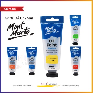Sơn dầu mont marte 75ml_oil paint mont marte 75ml tube
