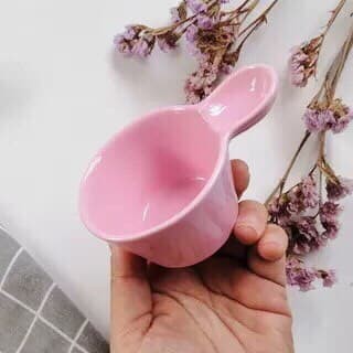 Chén sứ ăn dặm hình gáo