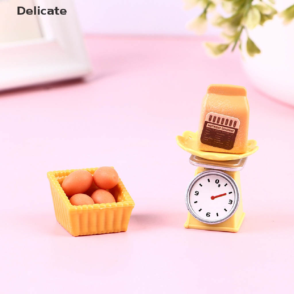 |Tinh Tế| Set 9 Trứng Phục Sinh Mini Tỉ Lệ 1 / 12 Dùng Để Trang Trí Nhà Búp Bê