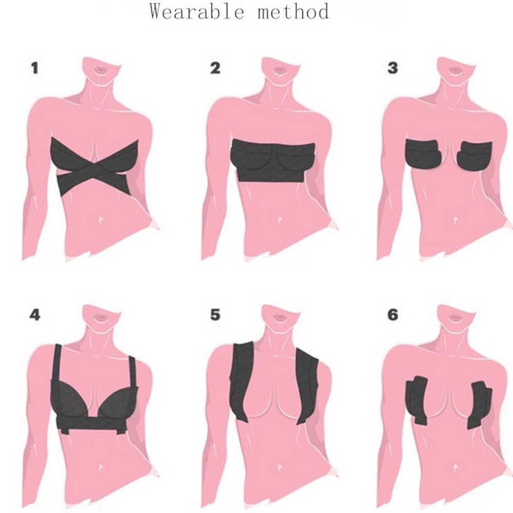 Miếng Dán Nâng Ngực Vô Hình Thoáng Khí