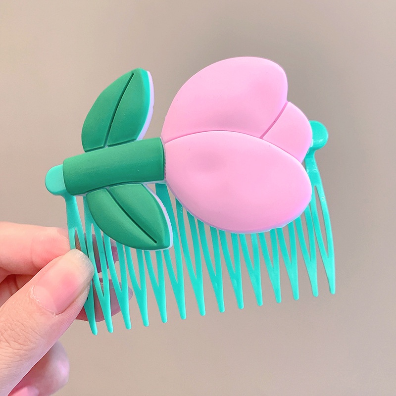 Lược Cài Tóc Kiểu Hoạt Hình Xinh Xắn Phong Cách Hàn Quốc Cho Bé Gái